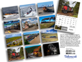 Tidemark Railroading 2023 Calendar